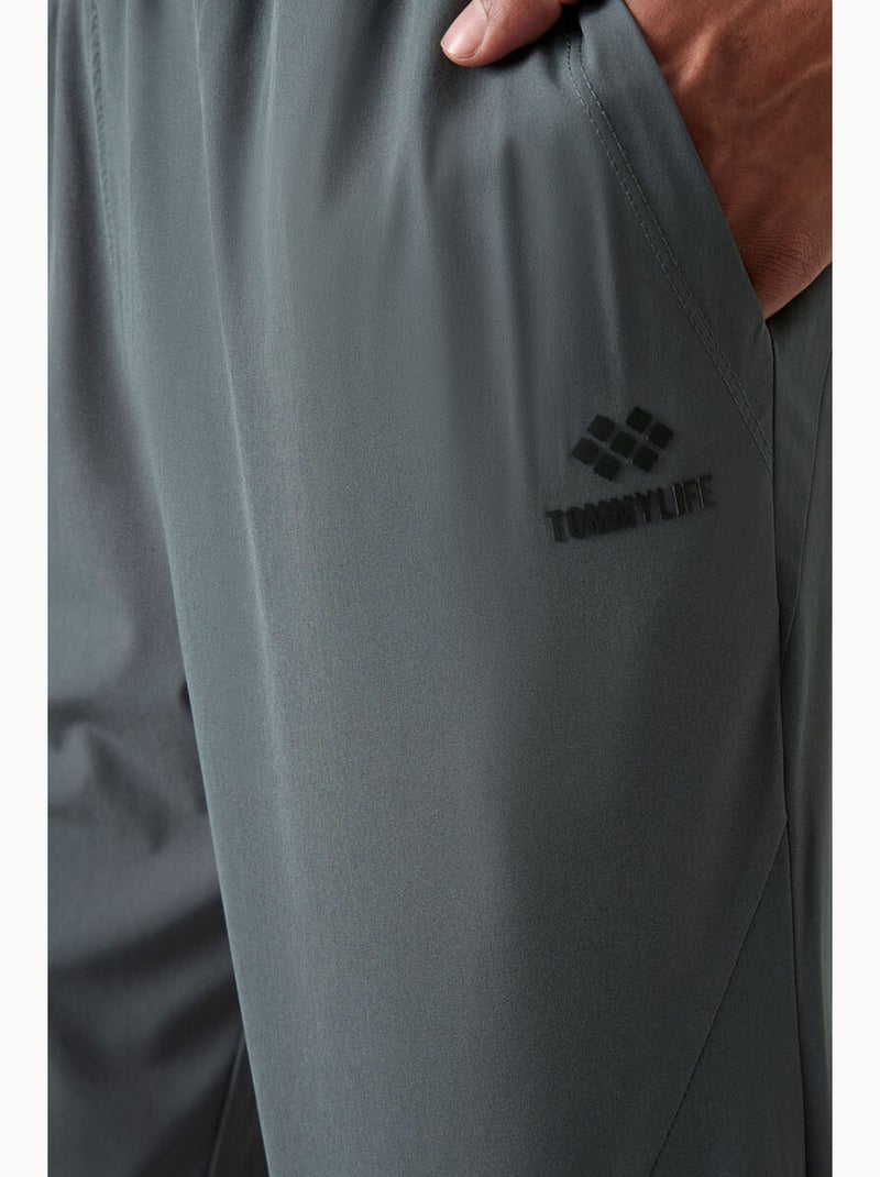Pantalon de jogging homme à jambe droite, sans coutures tommy Gris - Kiabi