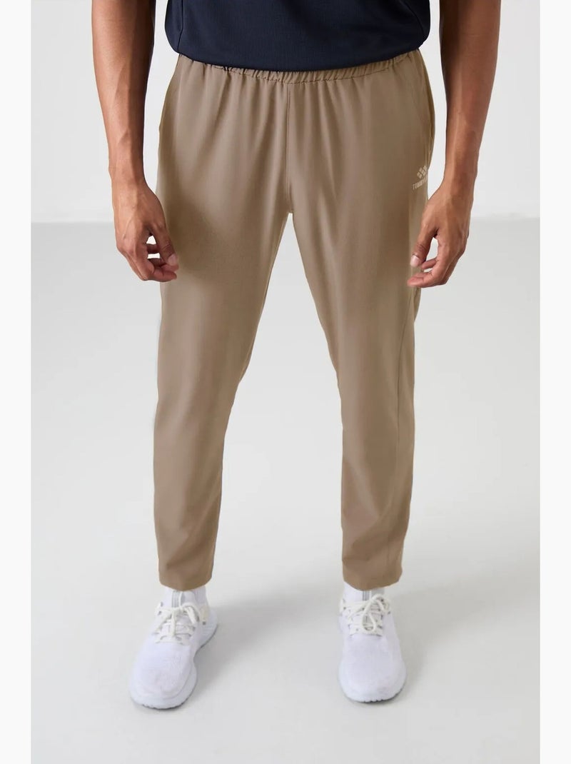 Pantalon de jogging homme à jambe droite, sans coutures tommy Kaki - Kiabi