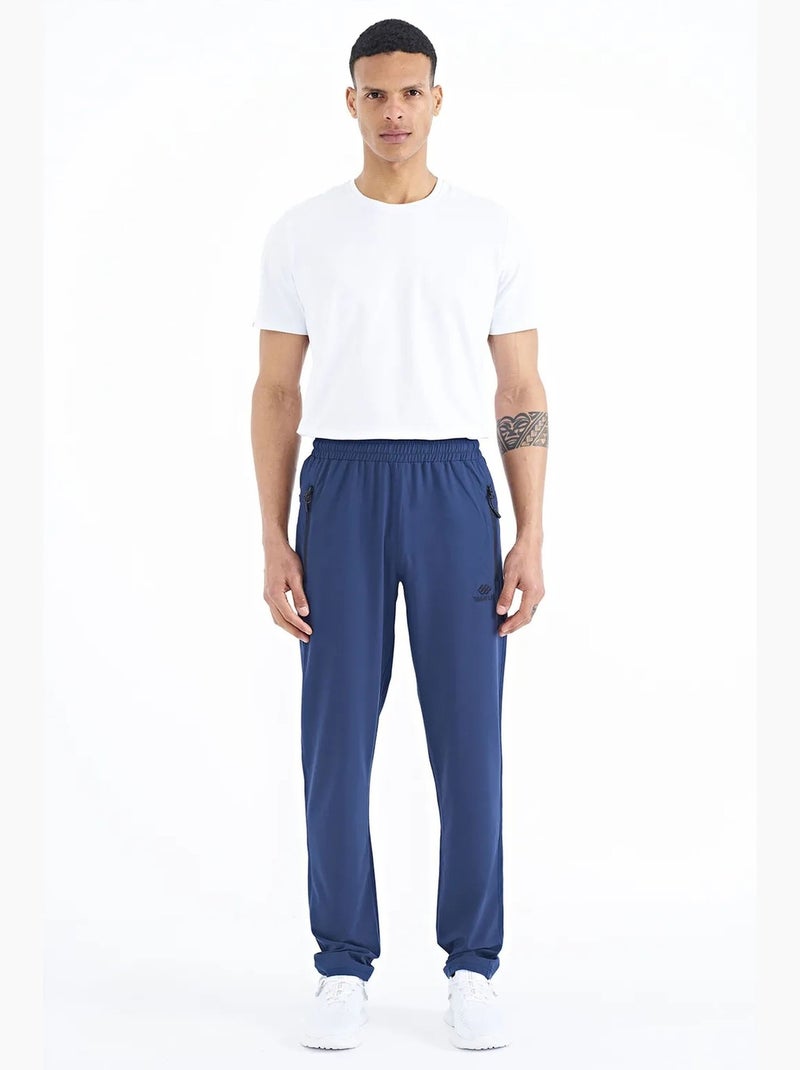 Pantalon de jogging homme à jambe droite tommy Bleu marine - Kiabi
