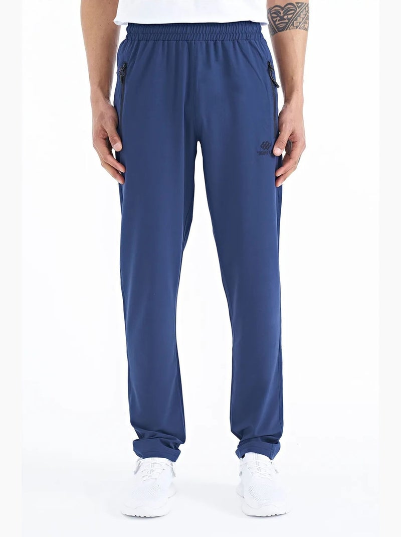 Pantalon de jogging homme à jambe droite tommy Bleu marine - Kiabi