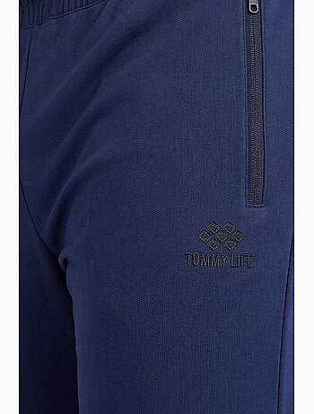 Pantalon de jogging homme à jambe droite tommy