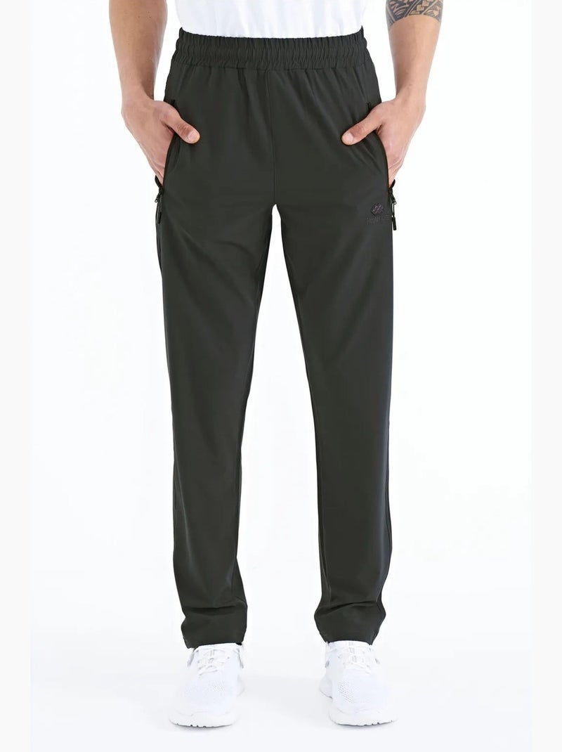 Pantalon de jogging homme à jambe droite tommy Vert foncé - Kiabi