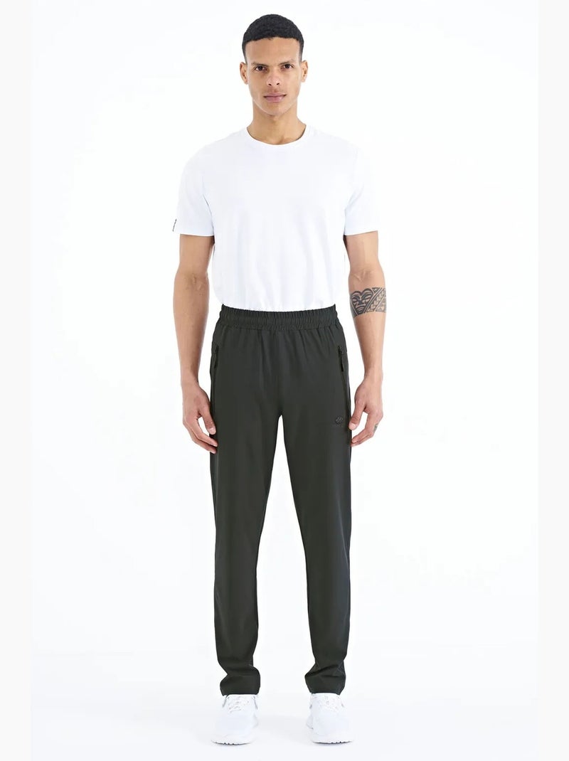 Pantalon de jogging homme à jambe droite tommy Vert foncé - Kiabi