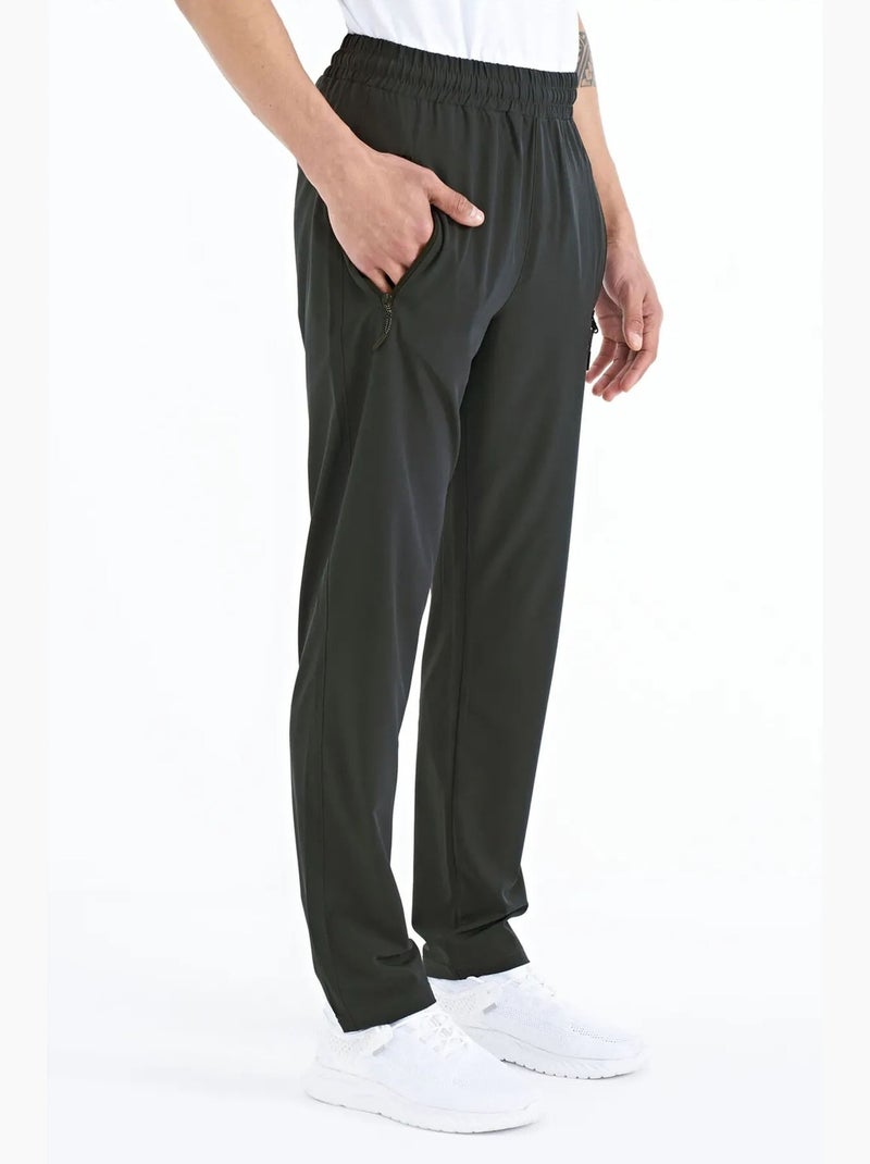 Pantalon de jogging homme à jambe droite tommy Vert foncé - Kiabi