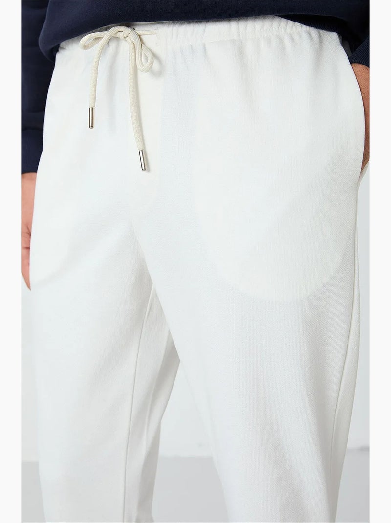 Pantalon de jogging homme à taille élastique tommy Blanc - Kiabi