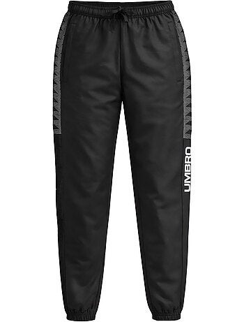 Pantalon de jogging homme bi-matière poches zippées et logo umbro
