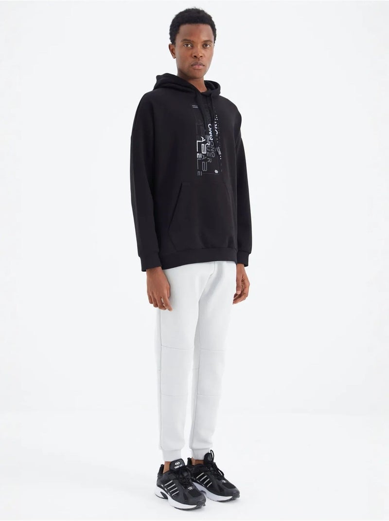 Pantalon de jogging homme coupe décontractée en molleton tommy Blanc cassé - Kiabi