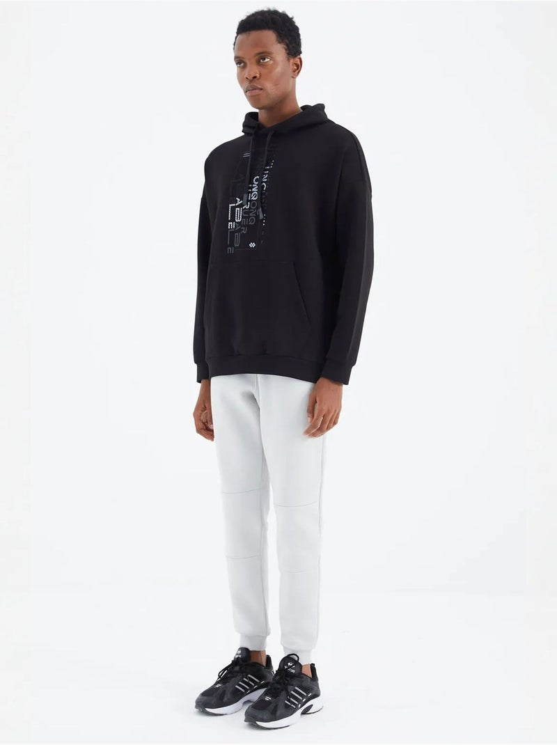 Pantalon de jogging homme coupe décontractée en molleton tommy Blanc cassé - Kiabi