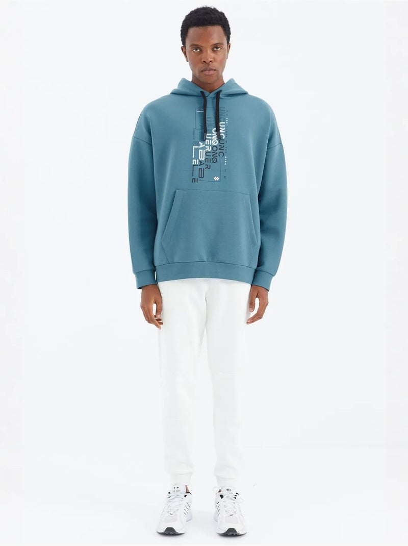 Pantalon de jogging homme coupe décontractée en molleton tommy Blanc - Kiabi