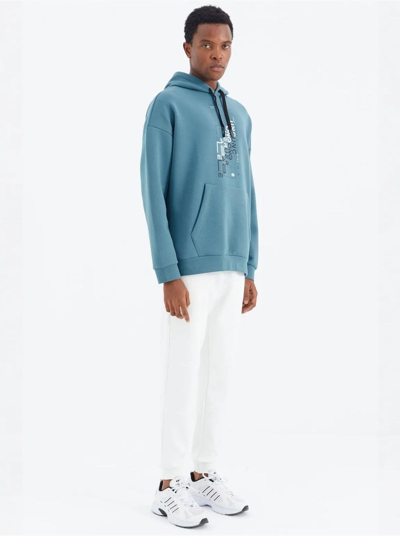 Pantalon de jogging homme coupe décontractée en molleton tommy Blanc - Kiabi