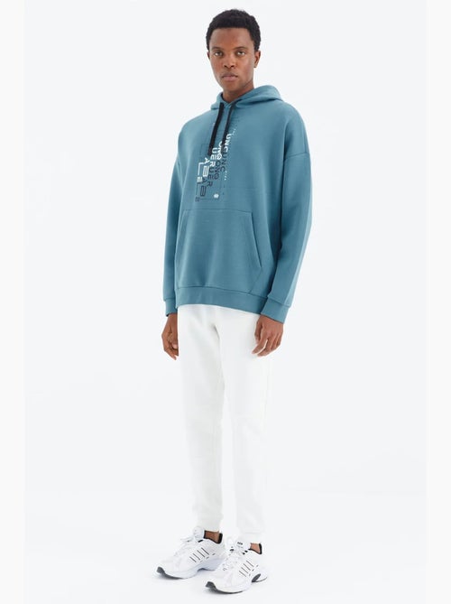 Pantalon de jogging homme coupe décontractée en molleton tommy - Kiabi Pantalon de jogging homme coupe décontractée en molleton tommy - Kiabi