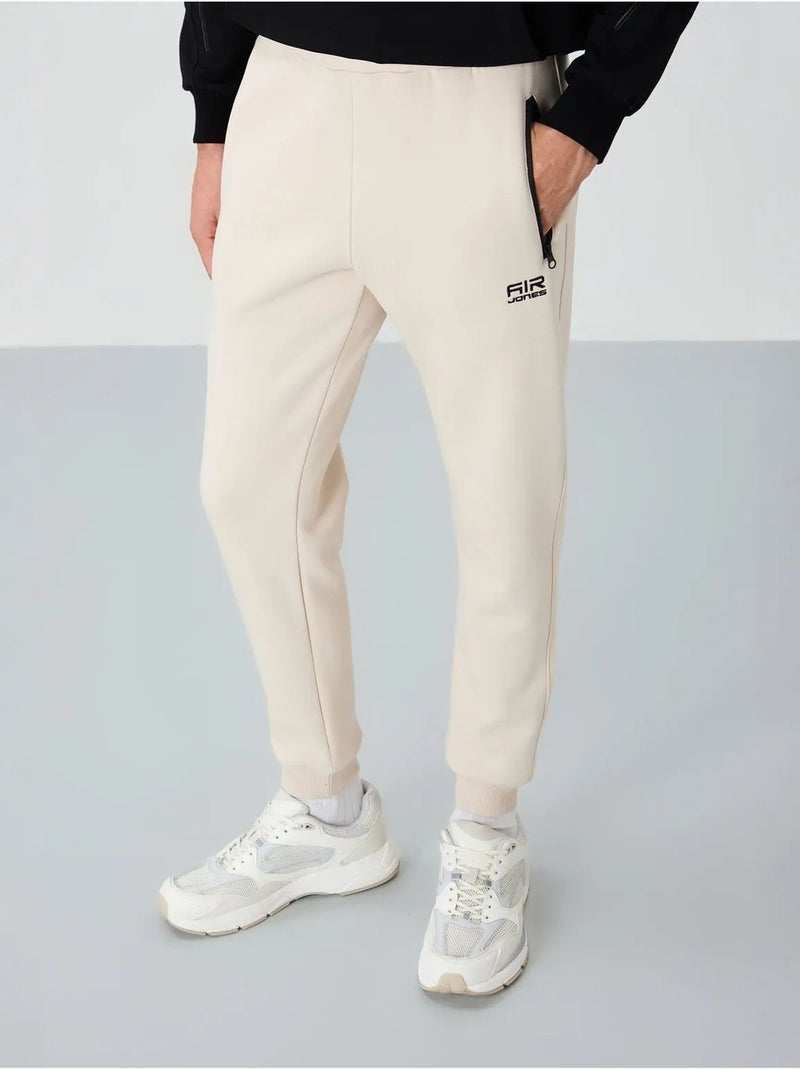 Pantalon de jogging homme coupe jogger tommy Beige naturel - Kiabi