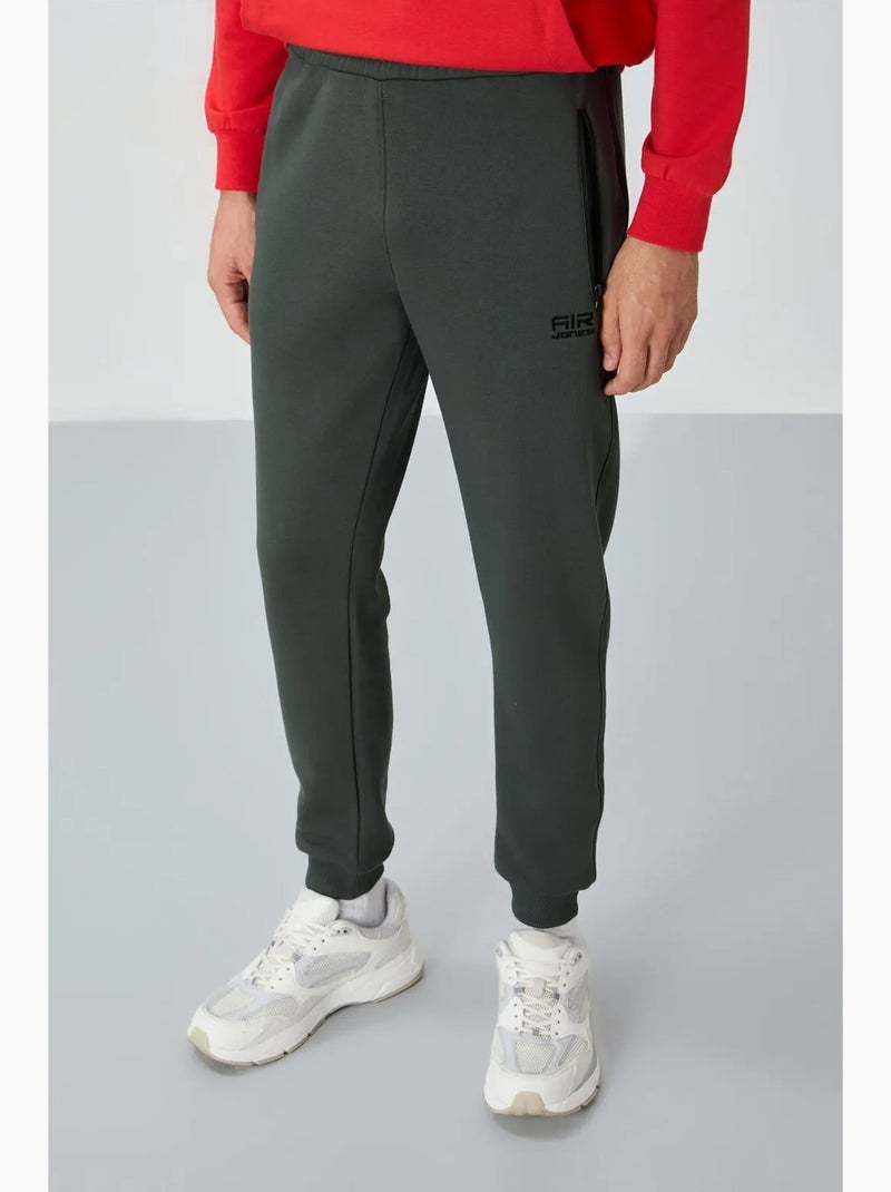 Pantalon de jogging homme coupe jogger tommy Gris foncé - Kiabi
