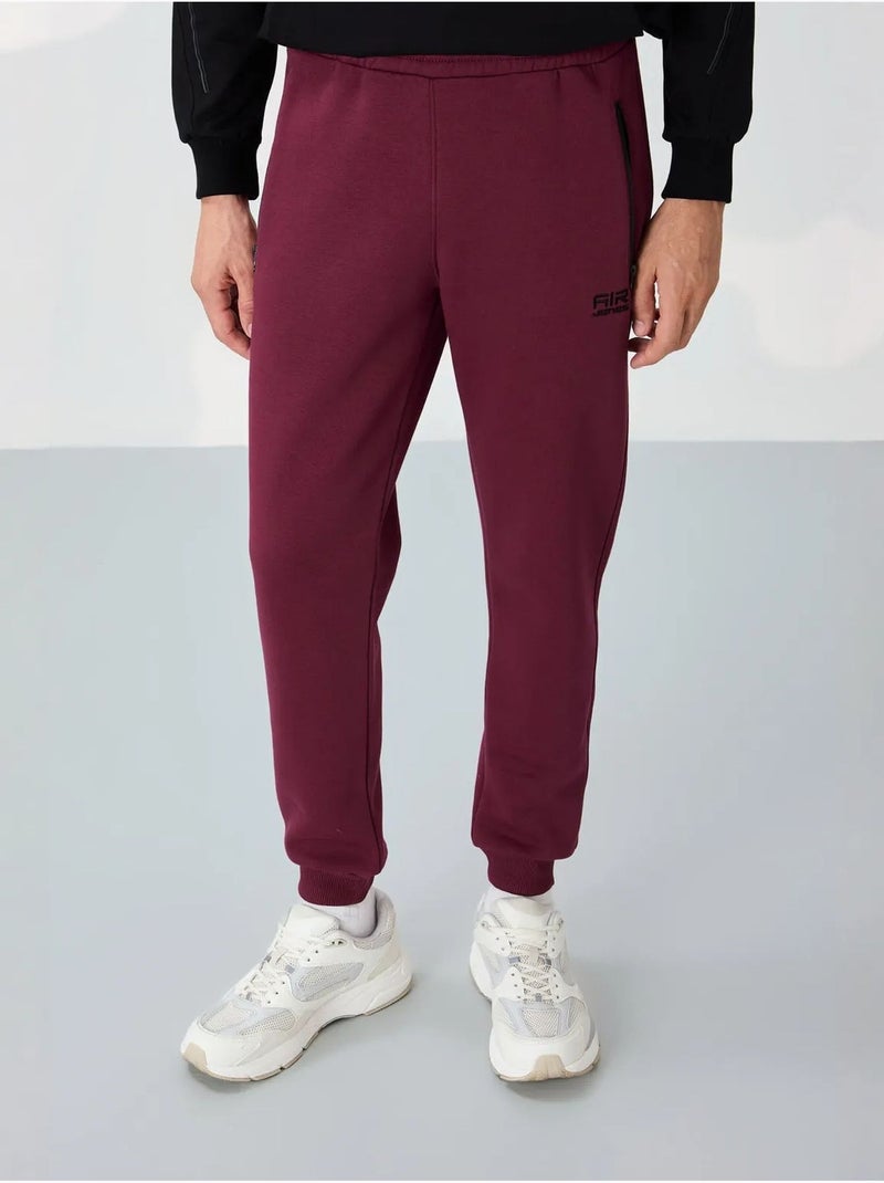 Pantalon de jogging homme coupe jogger tommy Rouge bordeaux - Kiabi