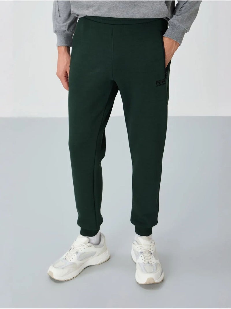 Pantalon de jogging homme coupe jogger tommy Vert bouteille - Kiabi