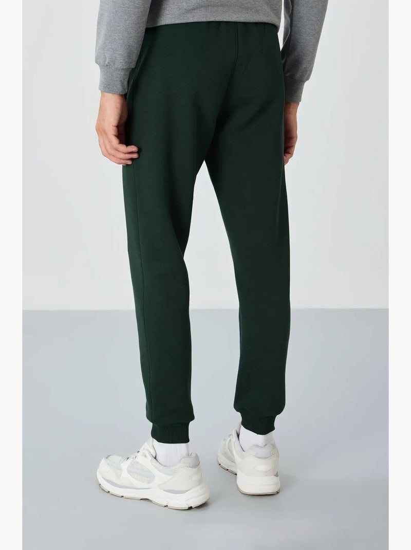 Pantalon de jogging homme coupe jogger tommy Vert bouteille - Kiabi