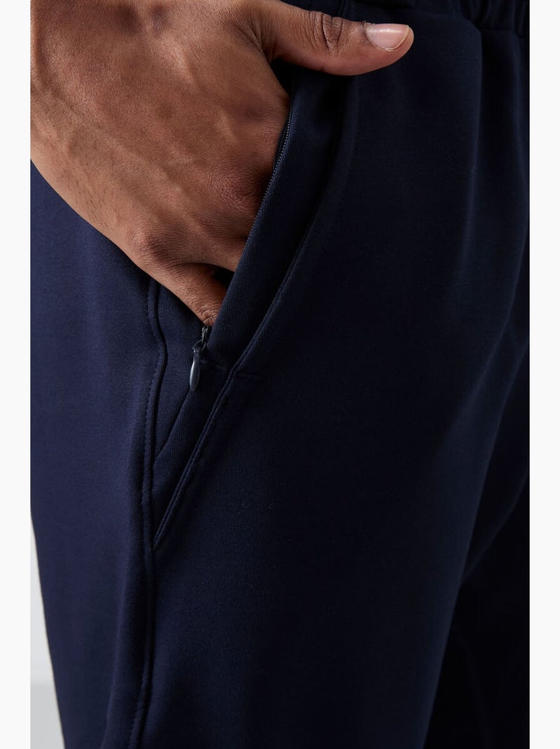 Pantalon de jogging homme coupe regular en coton mélangé tommy Bleu marine - Kiabi