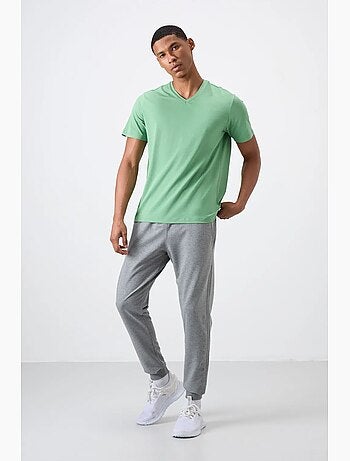 Pantalon de jogging homme coupe regular en coton mélangé tommy