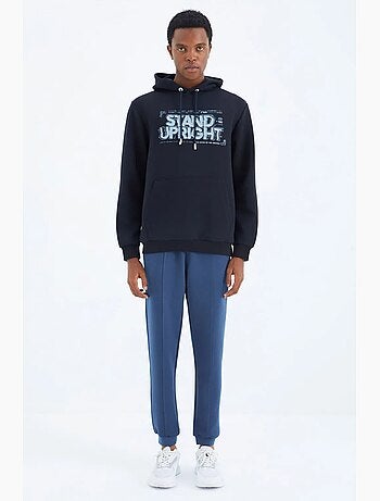 Pantalon de jogging homme coupe regular en molleton 3 fils tommy