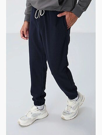 Pantalon de jogging homme coupe regular en molleton tommy