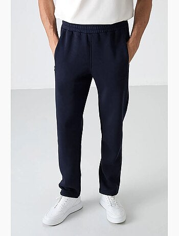 Pantalon de jogging homme coupe regular en molleton tommy