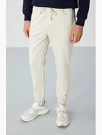 Pantalon de jogging homme coupe regular en molleton tommy