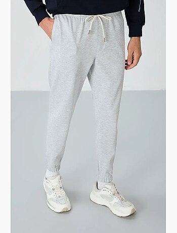 Pantalon de jogging homme coupe regular en molleton tommy