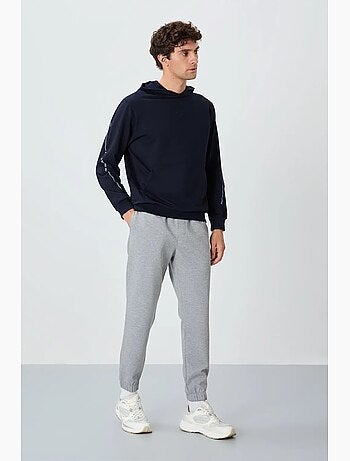 Pantalon de jogging homme coupe regular en molleton tommy