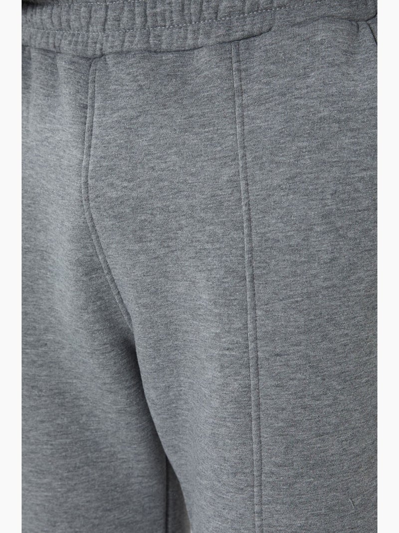 Pantalon de jogging homme coupe regular en molleton tommy Gris - Kiabi