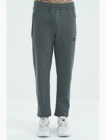 Pantalon de jogging homme coupe regular en molleton tommy
