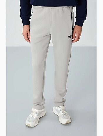 Pantalon de jogging homme coupe regular en molleton tommy
