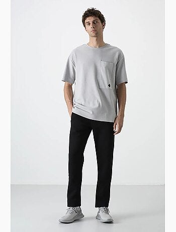 Pantalon de jogging homme coupe regular en molleton tommy
