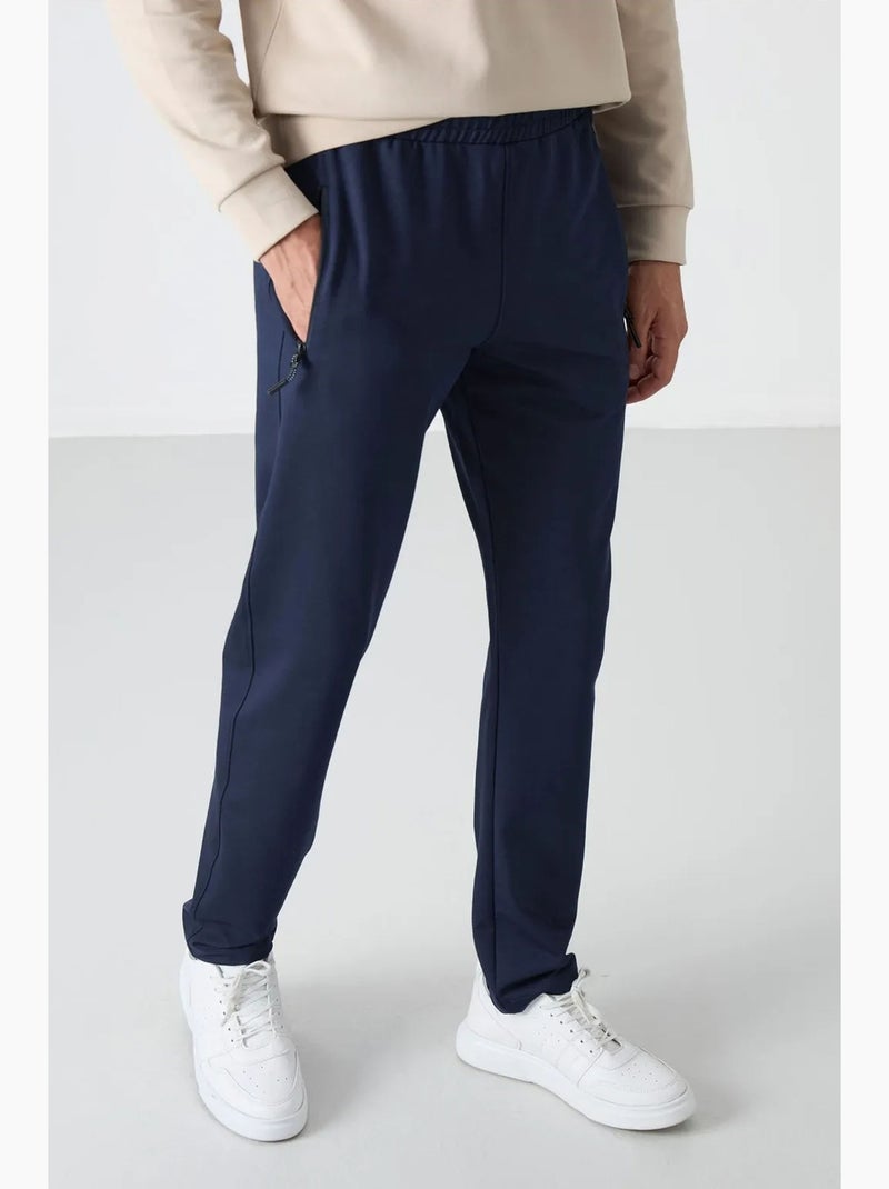 Pantalon de jogging homme coupe regular jambe droite tommy Bleu lagon - Kiabi