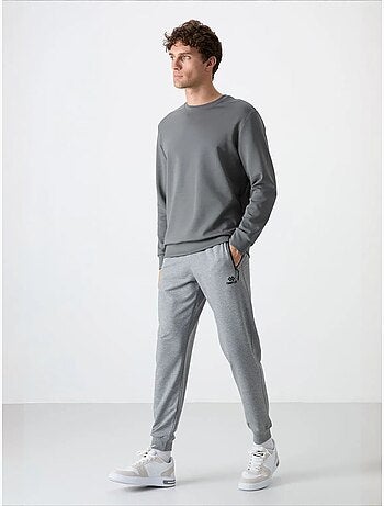 Pantalon de jogging homme en mélange coton tommy