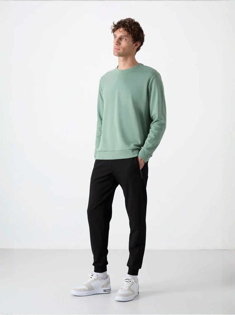 Pantalon de jogging homme en mélange coton tommy Gris clair - Kiabi