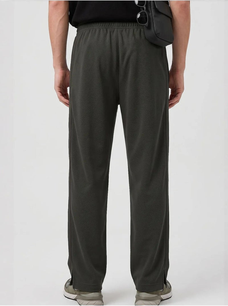 Pantalon de jogging homme en mélange de viscose tommy Vert kaki - Kiabi