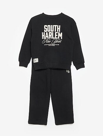 Pantalon de jogging homme en molleton French Terry à taille élastiquée