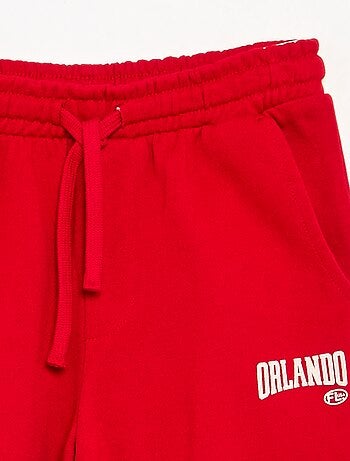 Pantalon de jogging homme en molleton French Terry à taille élastiquée