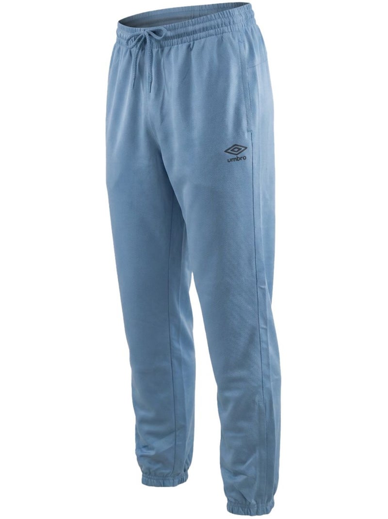 Pantalon de jogging homme regular avec poches zippées logo 806190 umbro Bleu - Kiabi