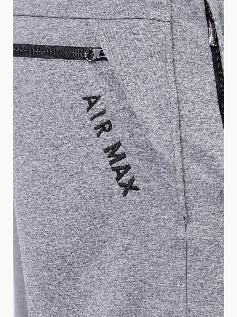 Pantalon de jogging homme slim en molleton tommy Gris - Kiabi
