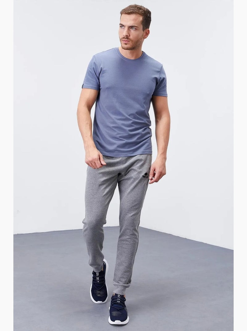 Pantalon de jogging homme slim en molleton tommy Gris - Kiabi
