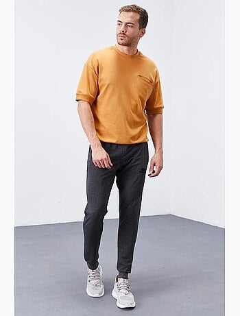 Pantalon de jogging homme slim en molleton tommy