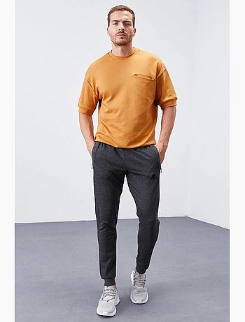 Pantalon de jogging homme slim en molleton tommy