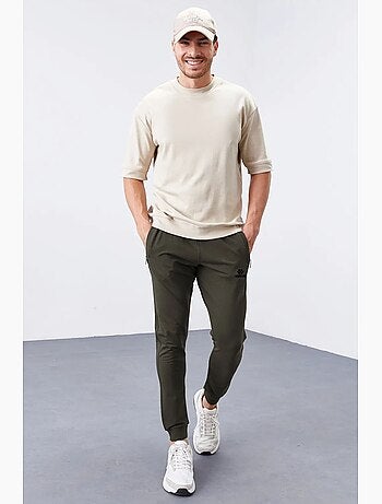 Pantalon de jogging homme slim en molleton tommy