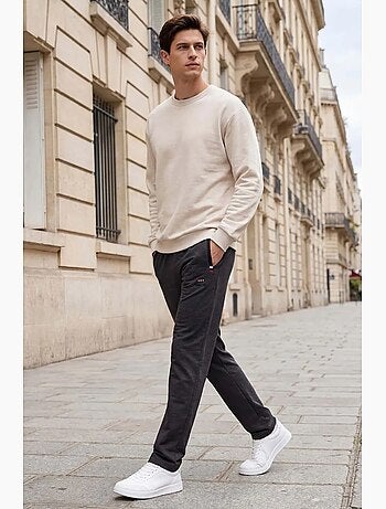 Pantalon de jogging homme slim, jambe droite tommy