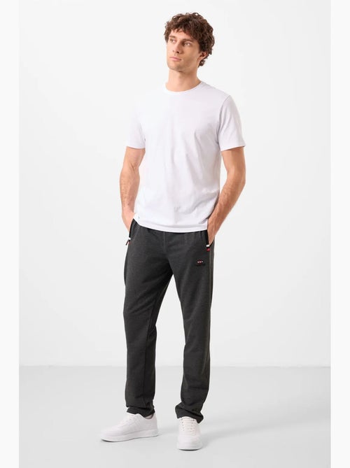 Pantalon de jogging homme slim, jambe droite tommy - Kiabi Pantalon de jogging homme slim, jambe droite tommy - Kiabi