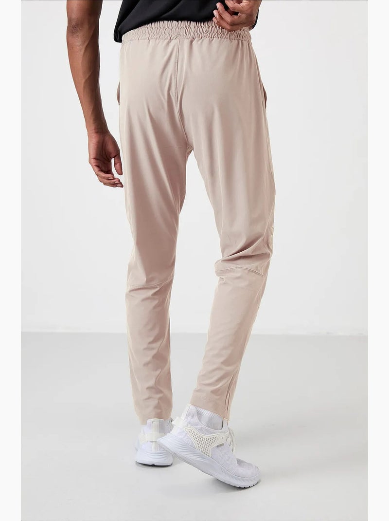 Pantalon de jogging homme uni à taille élastique tommy Beige argile - Kiabi