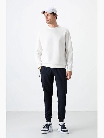 Pantalon de jogging homme uni avec poche zippée tommy