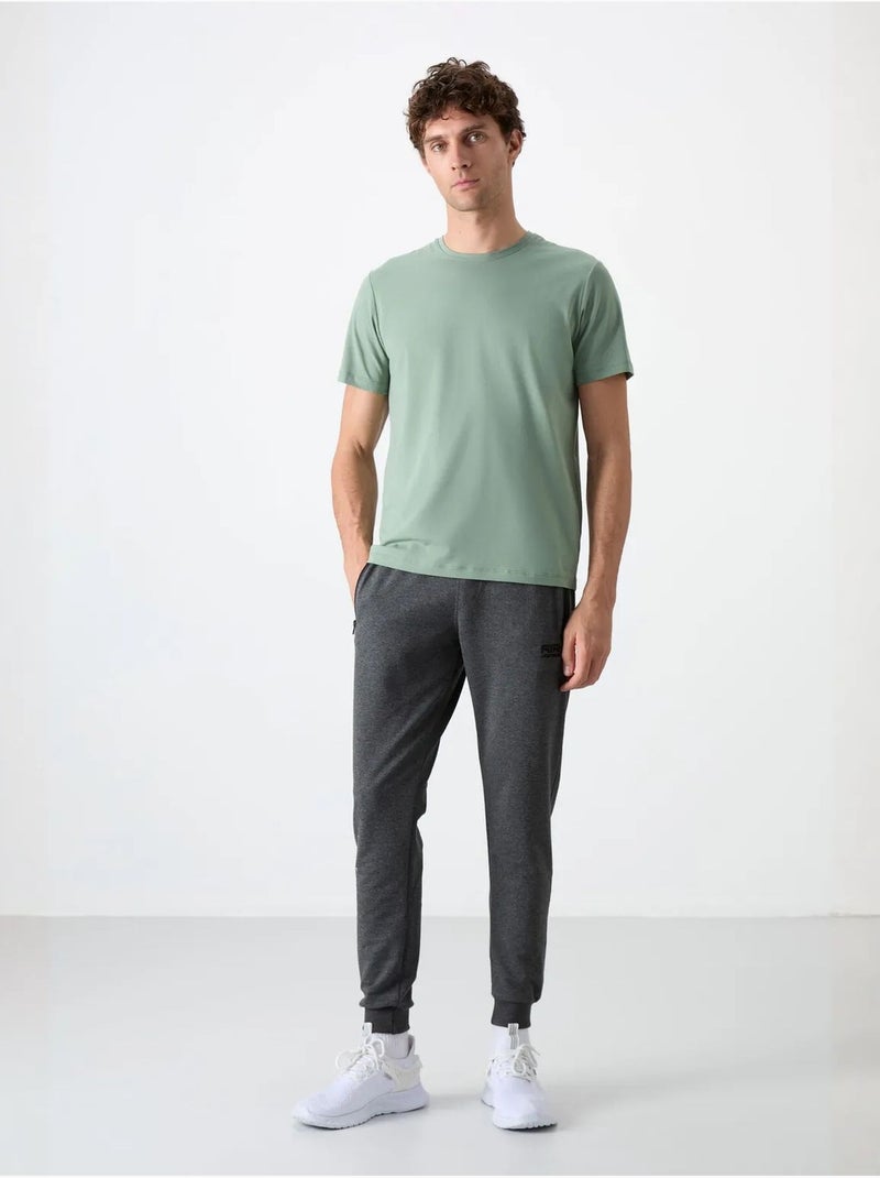 Pantalon de jogging homme uni tommy Gris Noir - Kiabi