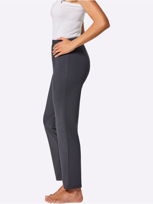 Pantalon de jogging interlock - taille courte - witt - Kiabi Pantalon de jogging interlock - taille courte - witt - Kiabi